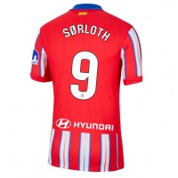 Atletico Madrid Alexander Sorloth #9 Fotballklær Hjemmedrakt 2024-25 Kortermet